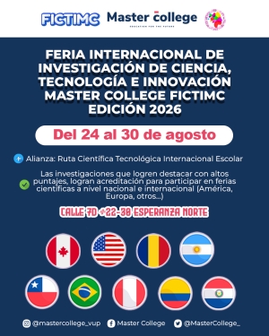 Feria Internacional de Investigación de Ciencia, Tecnología e Innovación MC 2026: Un escenario para soñar en grande