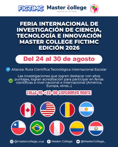 Feria Internacional de Investigación de Ciencia, Tecnología e Innovación MC 2026: Un escenario para soñar en grande